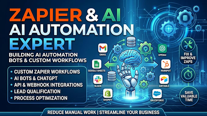 be your zapier ai automation expert, ai automation bots