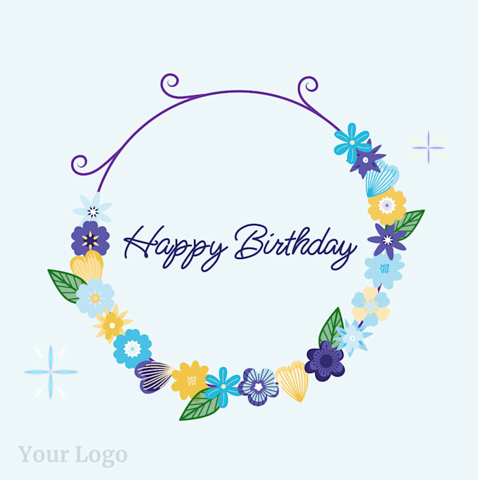 create an animated greeting card