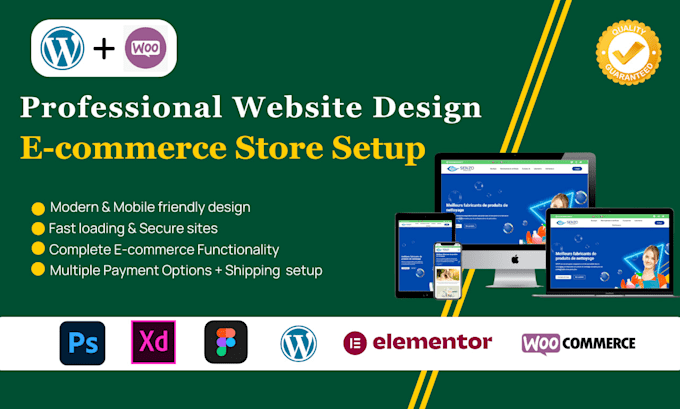 do wordpress website design create wordpress ecommerce store using woocommerce