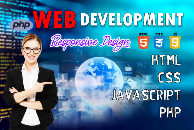 Develop php web application html5,css3,javascript,responsive by Phoenix ...