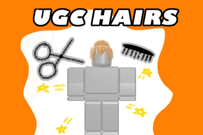 Create roblox ugc hairs by Orphngameap | Fiverr