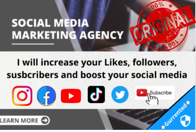 do social media marketing, boosting and guest posting