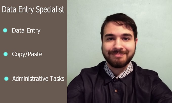 Do your data entry or administrative tasks for you by Abebluestein | Fiverr