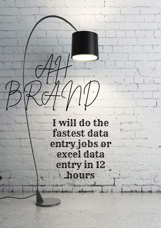 be your virtual assistant for data entry job in fiverr
