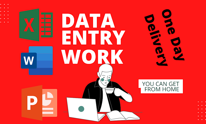provide data entery of all type