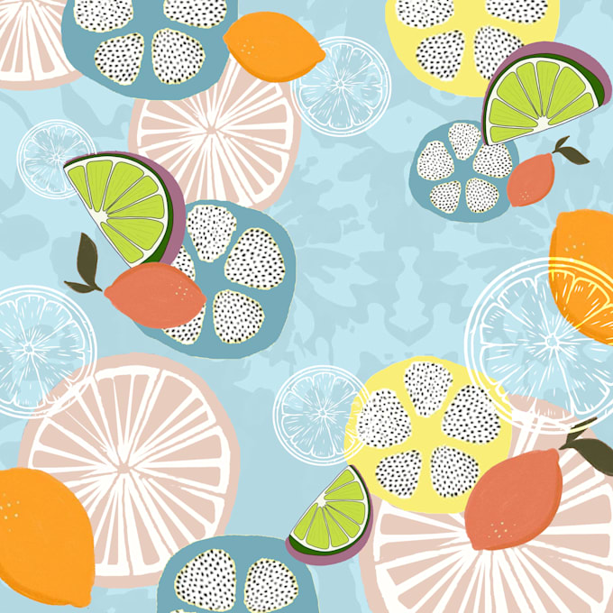 design seamless textile and surface pattern designs