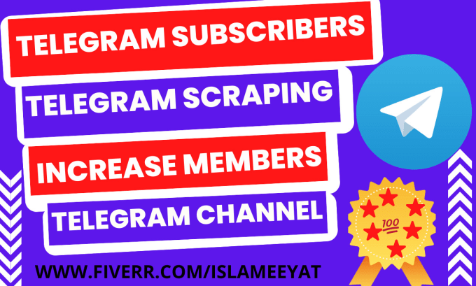 Scrape to your telegram group, add subscribers, growth and marketing by ...