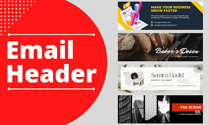 Do email header design within 24 hours by Soulef_fv | Fiverr