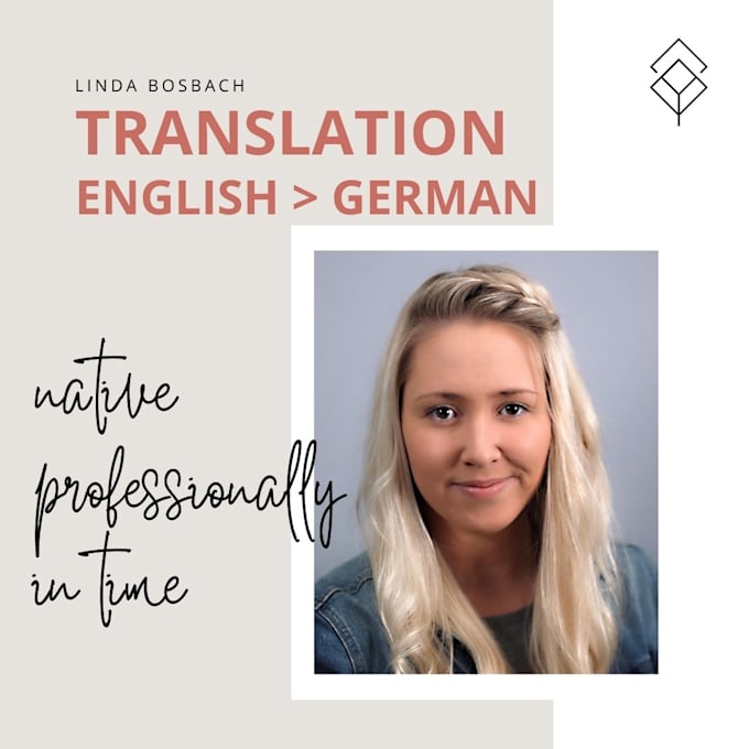 Manually translate english to german as a native speaker by Linda3760