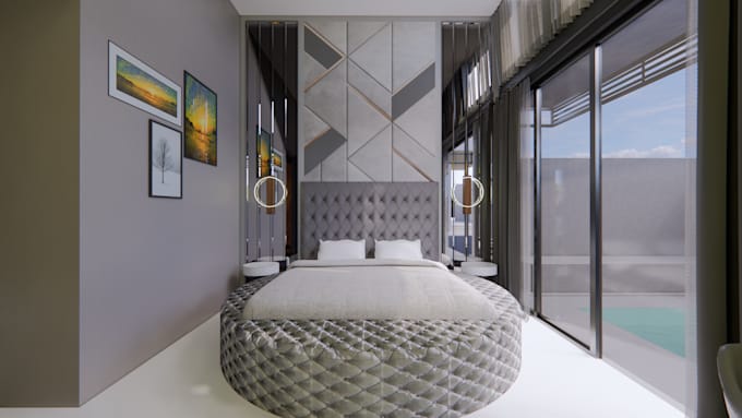 make 3d bedroom designs