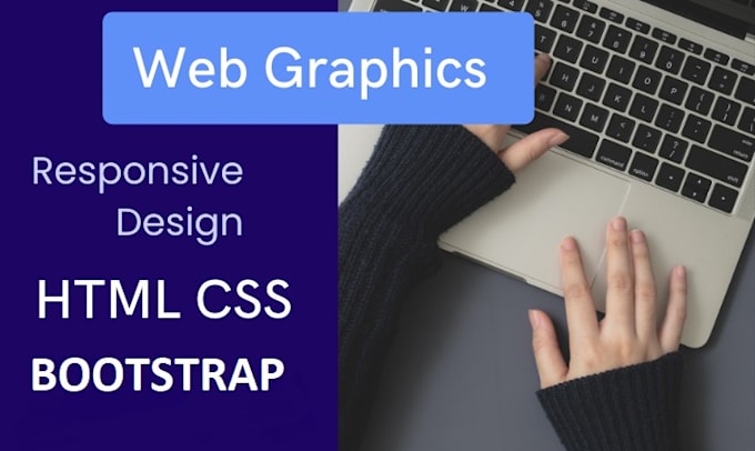 Design responsive websites using html css bootstrap by Gullmallah | Fiverr