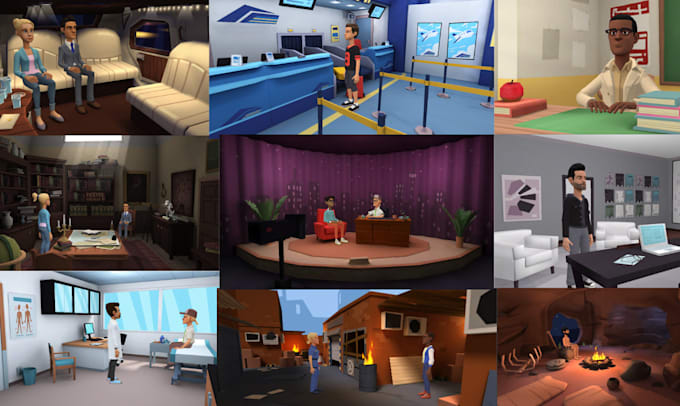 create 3d video animation on plotagon