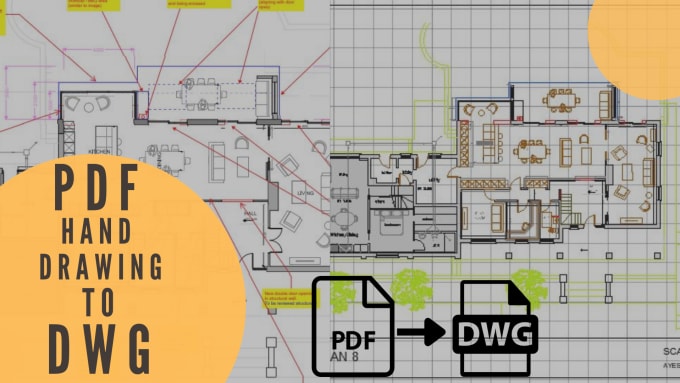 redraw floor plan for real estate agents, property manager, etc