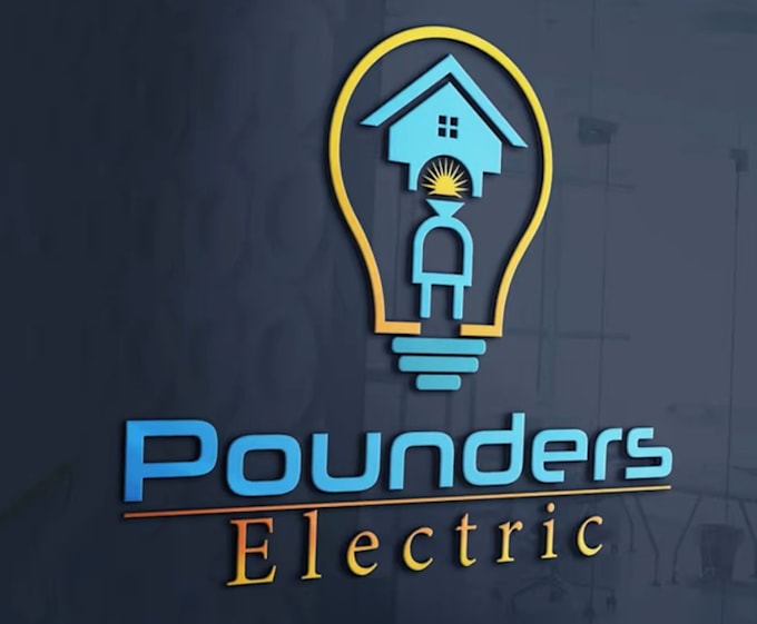 do modern unique electrical logo design