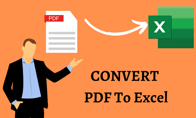 Convert pdf file in excel file by Priteshpujar816 | Fiverr