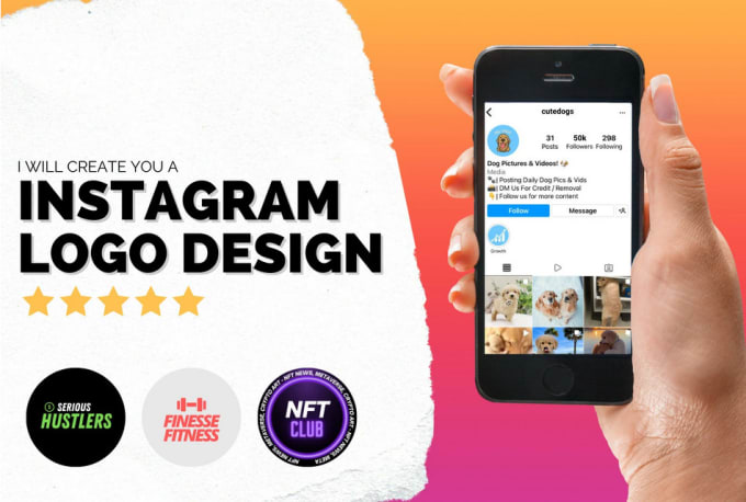 Create a logo design for your instagram account by Carla_thurman | Fiverr