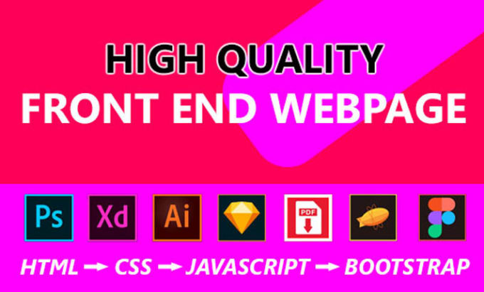 Psd to html using html css javascript bootstrap jquery by ...