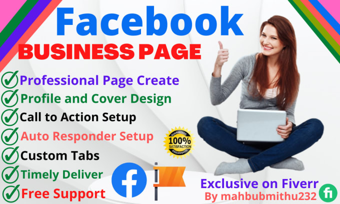 do create and manage professional facebook business page