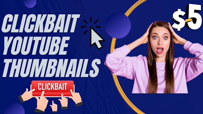 Design amazing clickbait youtube thumbnail for low price by Dumidu ...