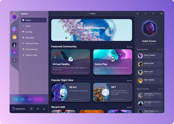Design modern web app, ui dashboard with figma by Midlechildesign | Fiverr