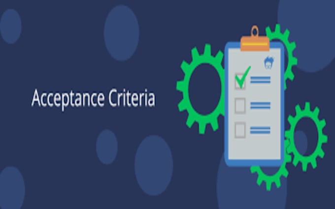 create user stories and acceptance criteria for your product