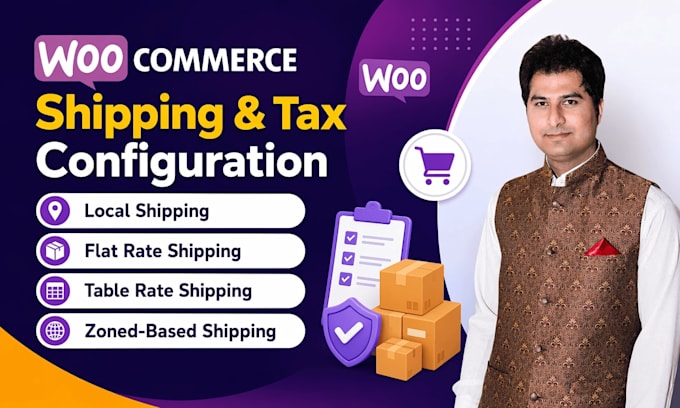 setup and configure woocommerce shipping and fix issues