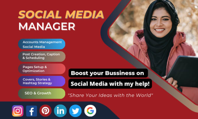 be your social media manager