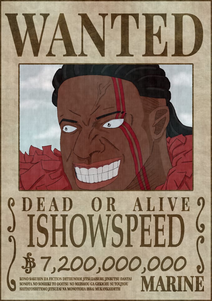 custom one piece wanted posters classic and sanji style ugly
