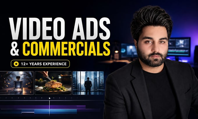 edit professional video ads and commercials