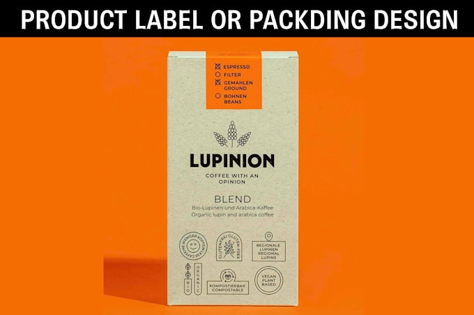 do modern minimalist box packaging design