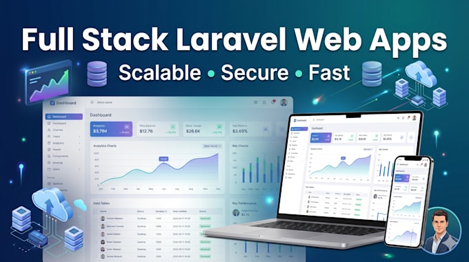 develop a high performance PHP laravel website or web app