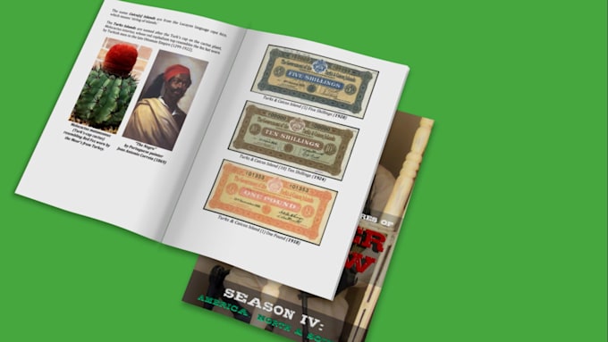 create a magazine or book promo 3d animated video