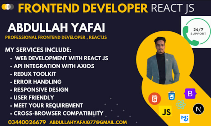 build a responsive multi page website using next js and react