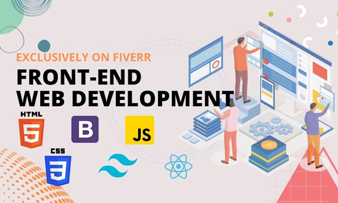 Be your front end web developer by Dipto16 | Fiverr