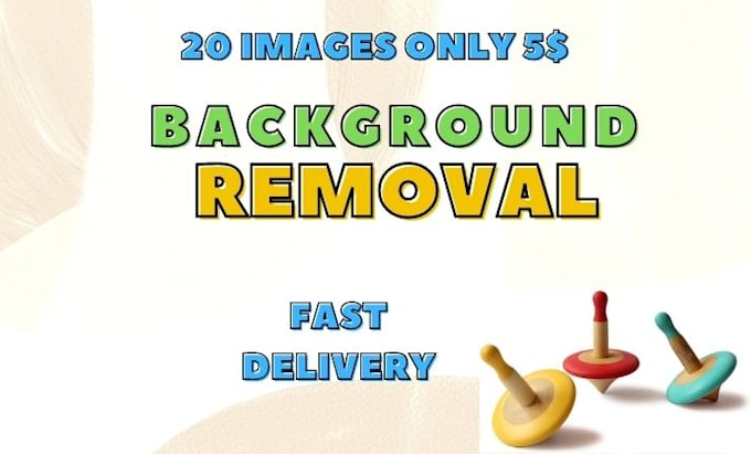 remove the image background with fast delivery