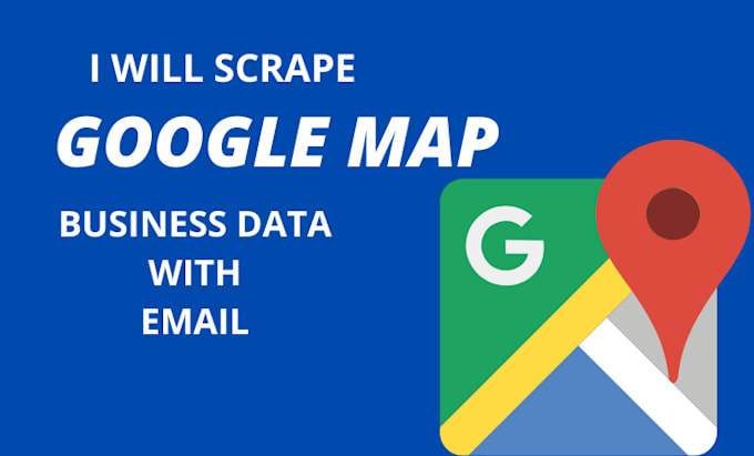 scrape google maps business data with email