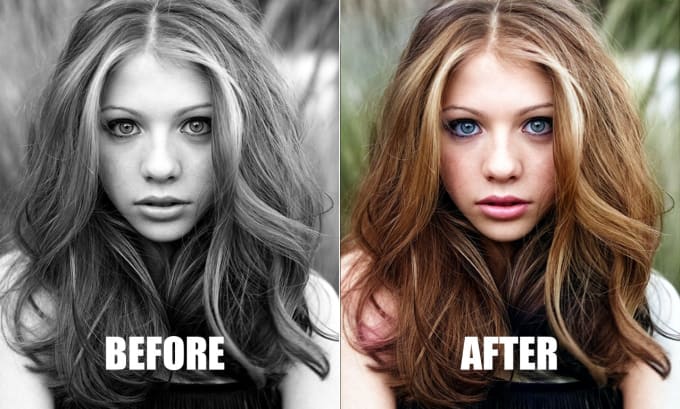 Color black and white phots in photoshop by Lucatagliaphoto | Fiverr