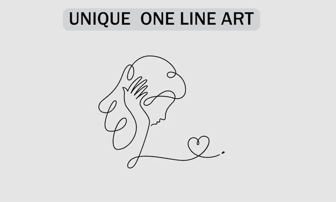 illustrate anything for you using line art