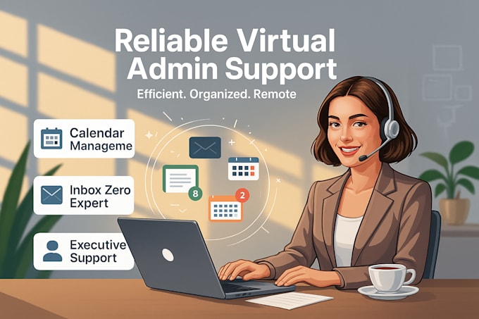 be your administrative virtual assistant
