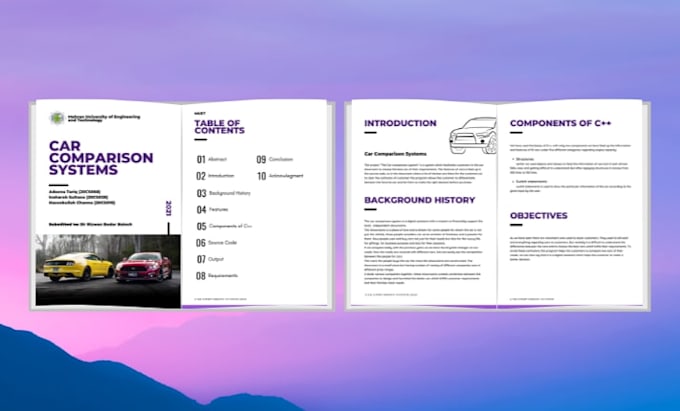 design professional documents and presentations