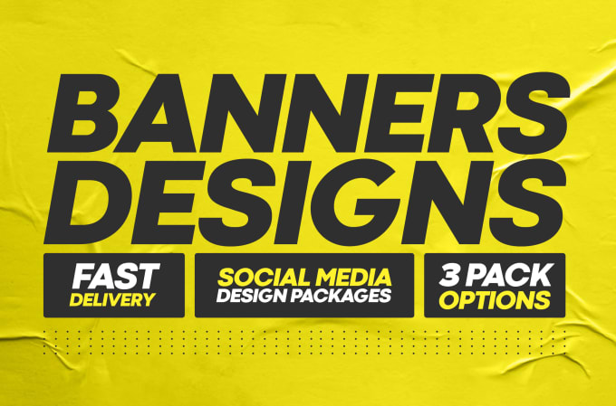 design a professional website banner or header