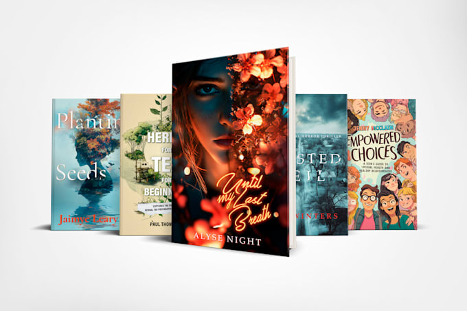 design artistic cover for your book
