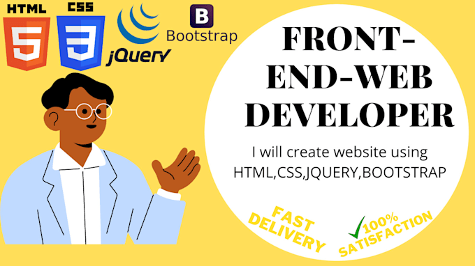 Be your front end web developer by Faheemjutt5313 | Fiverr