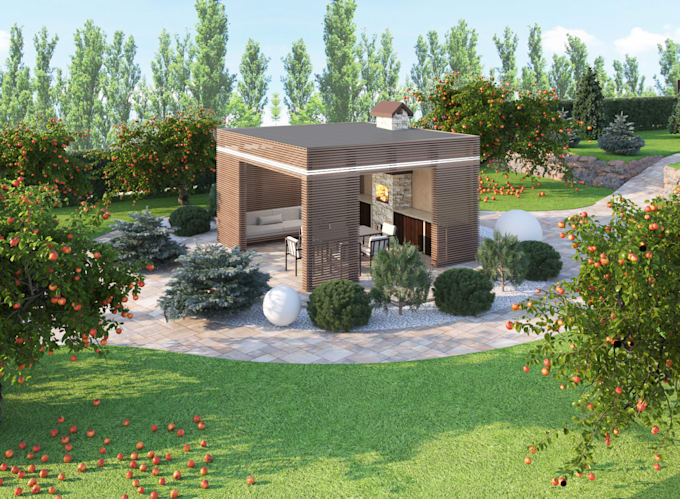 create aesthetic landscape design