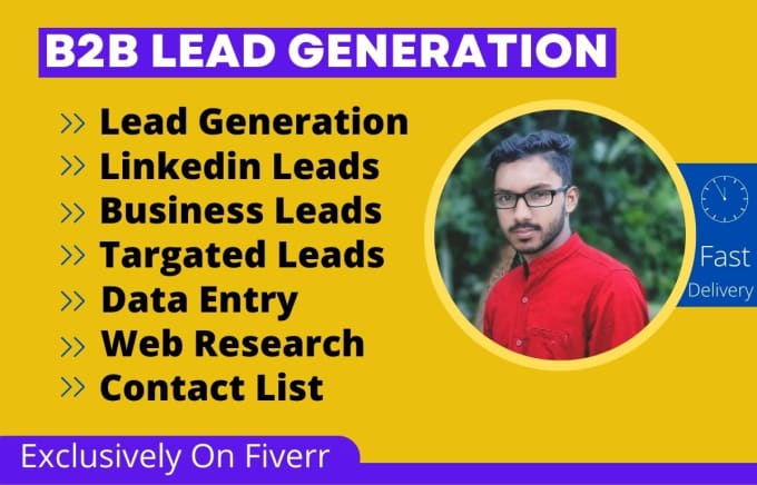 do targeted lead generation and linkedin leads in 24 hours