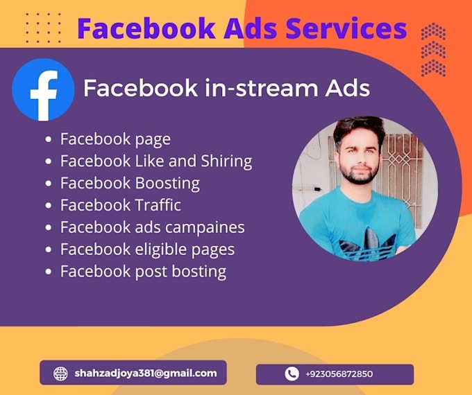 facebook instream ads, fb page creation, ads campaign