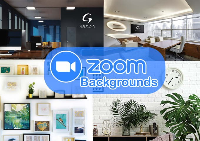 Design zoom meeting virtual backgrounds by Gamunu93 | Fiverr