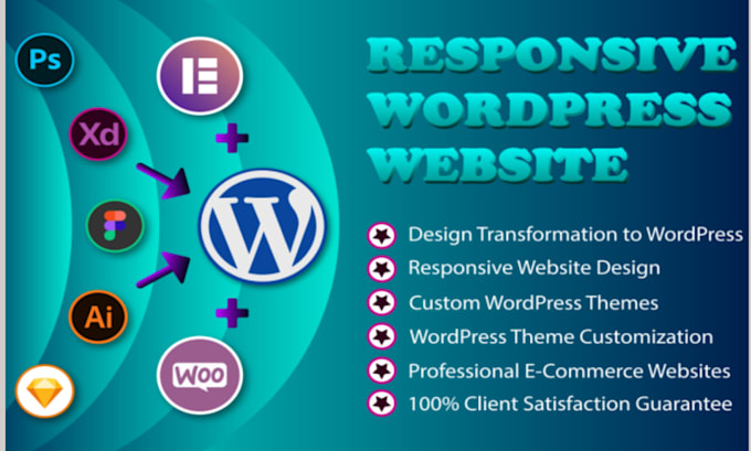 create, design, redesign, wordpress website as wordpress developer