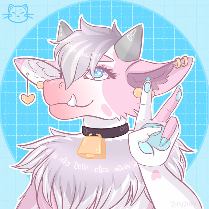 do headshot furry icon