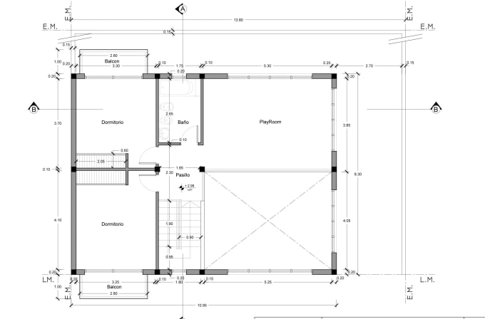 Make plans in 2d autocad and architectural designs by Blasgiancaterin |  Fiverr